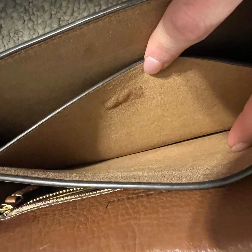 Tory Burch Brown Leather Shoulder Bag - Picture 14 of 16